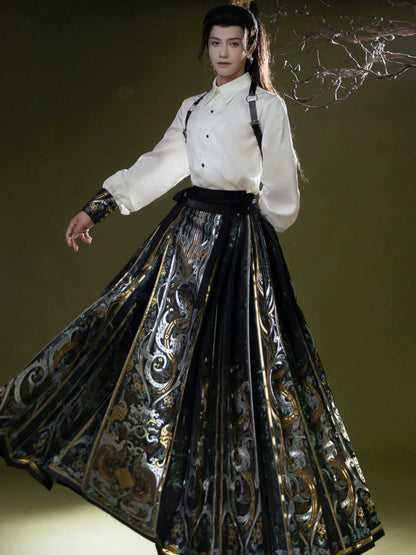 New Chinese Style Modern Hanfu Outfit - Light City 曙光之城 (Preorder)