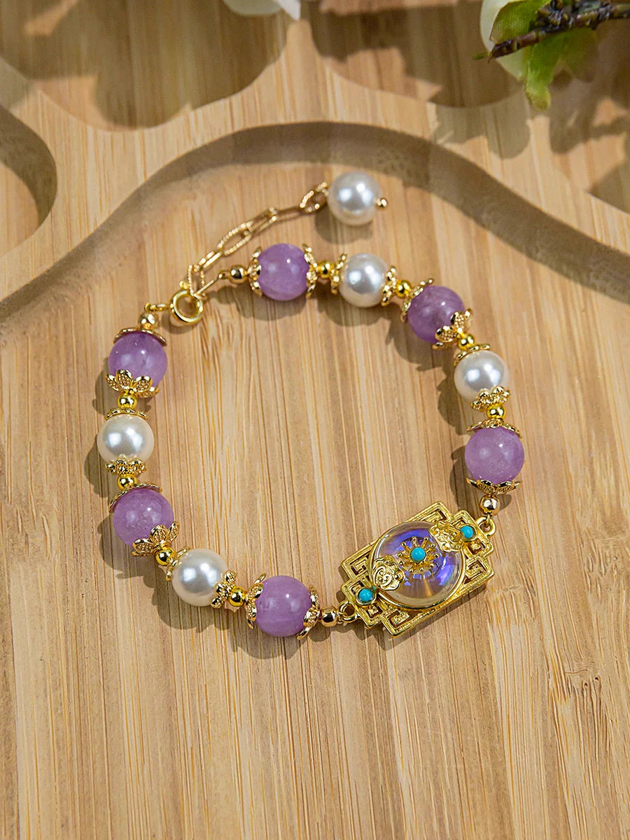 Chinese Palace Amethyst Bracelet