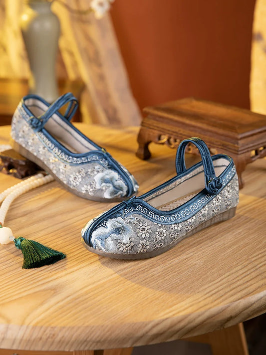 Chloe - Embroidered Cheongsam Shoes