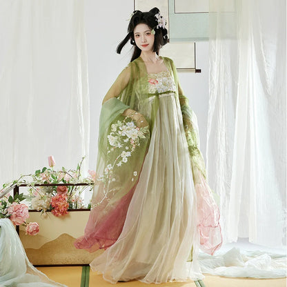 Golden Branch 金枝 - Tang Dynasty Style Qixiong Ruqun