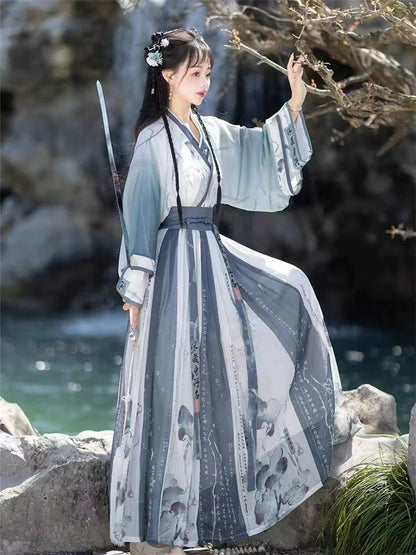 Lian Rong 莲蓉 - Wei Jin Swordsman Style Qiyao Ruqun