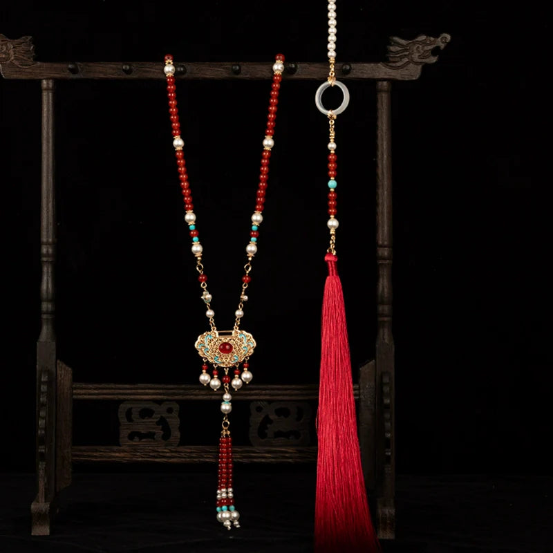 Hongluan Chinese Style Necklace