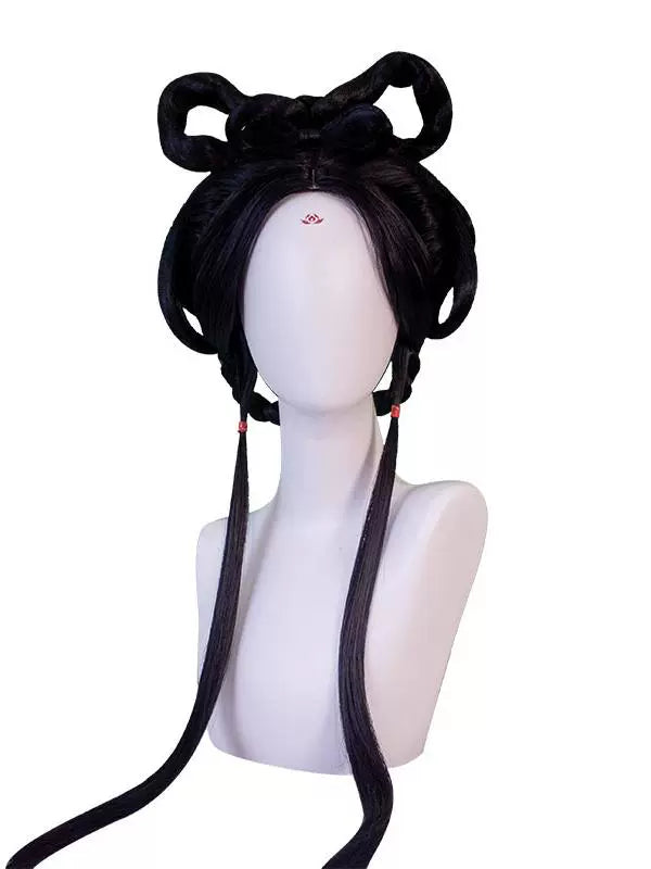 Lotus Flower - Chinese Style Hair Wig for Hanfu