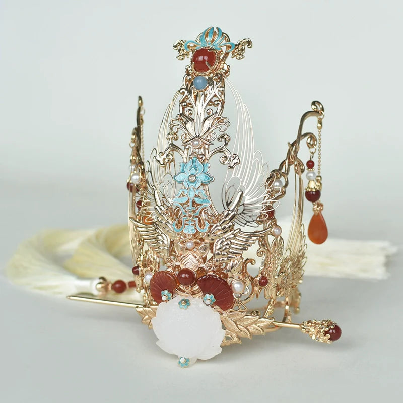 Hanfu Hair Accessories Set: Jiugao