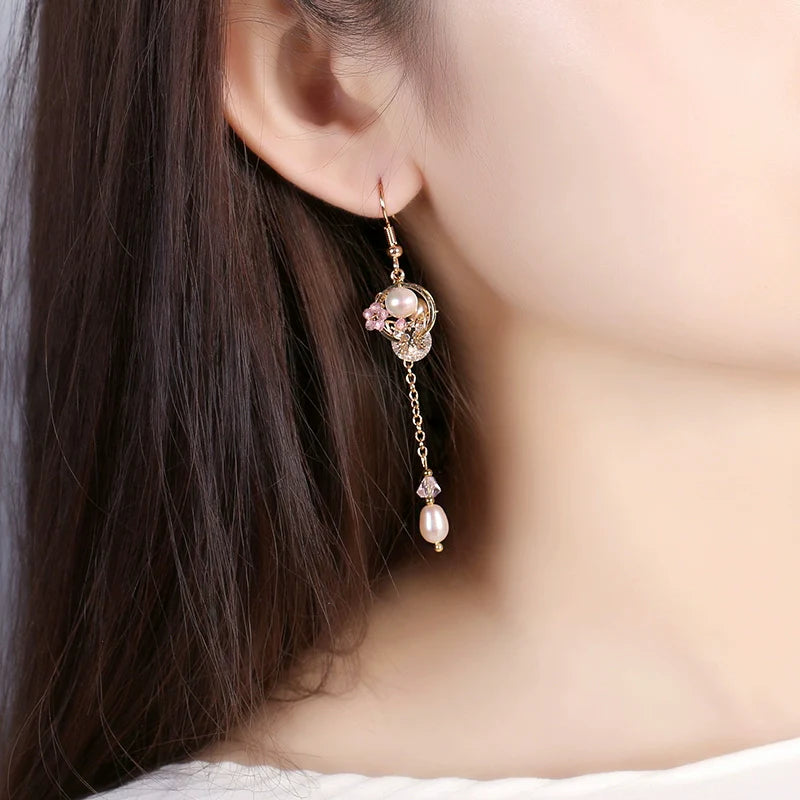 Fleur Chinese Style Earrings