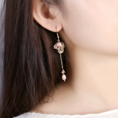 Fleur Chinese Style Earrings