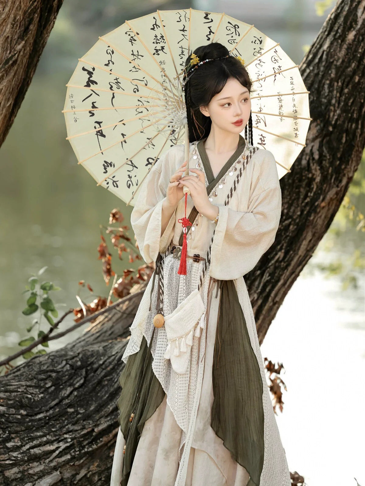 New Chinese Style, Modern Hanfu, Travelling Lotus