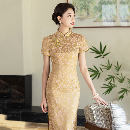 Glow - Old Shanghai Style Cheongsam Dress
