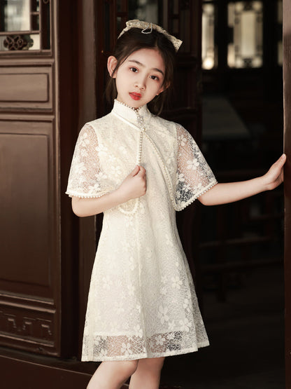 Clara - New Chinese Style Cheongsam for Girls