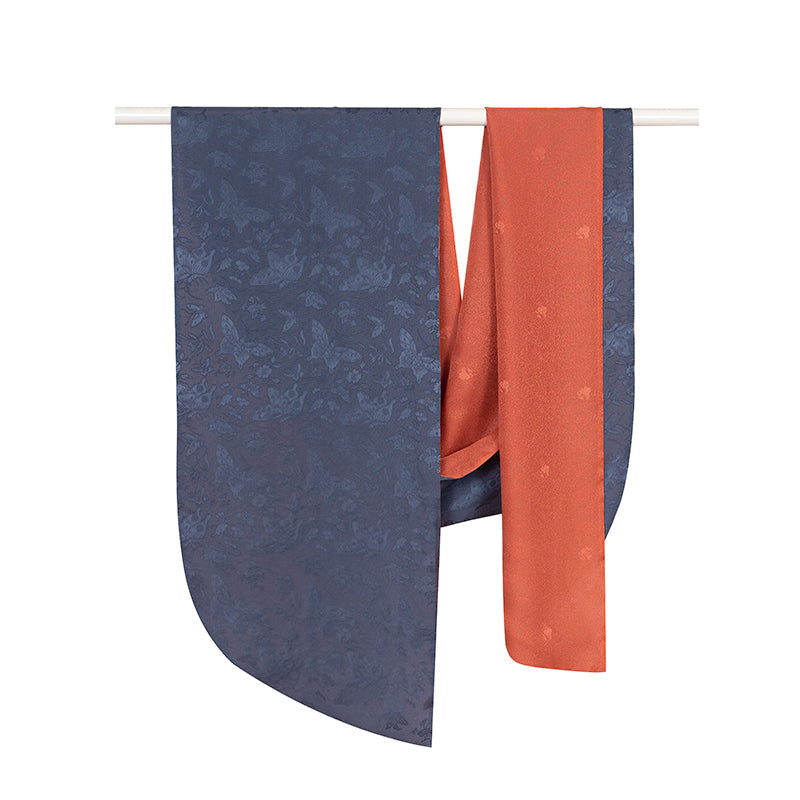 Autumn 裳秋 - Tang Dynasty Style U-shaped Collar 100% Silk Qiyao Ruqun (Preorder)