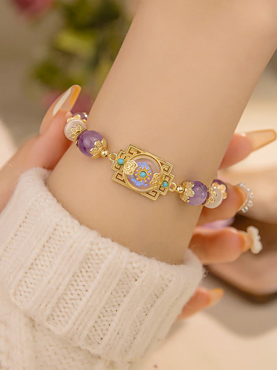 Chinese Palace Amethyst Bracelet