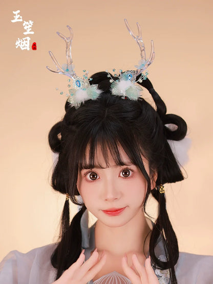 Hair Clips: Festive Dragon