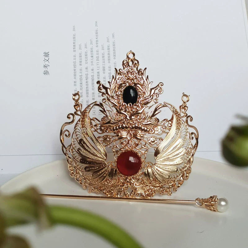 Demoness - Unisex Hanfu Hair Crown