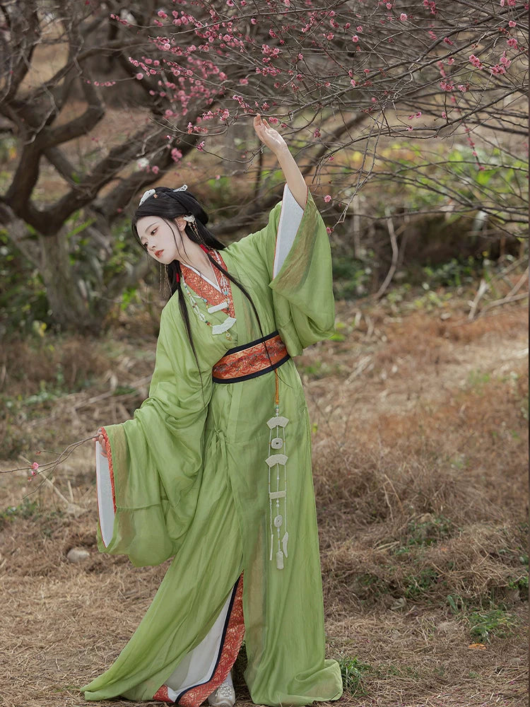 Sparrow - Warring States and Han Dynasty Straight Hem Robe