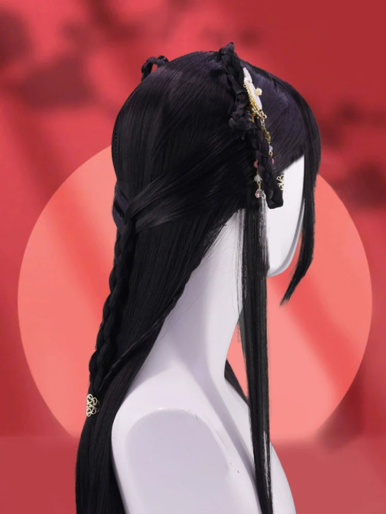 Sea Glow - Chinese Style Hair Wig for Hanfu