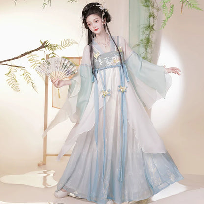 Flower Feather 花羽 - Tang Dynasty Modern Style Qixiong Ruqun