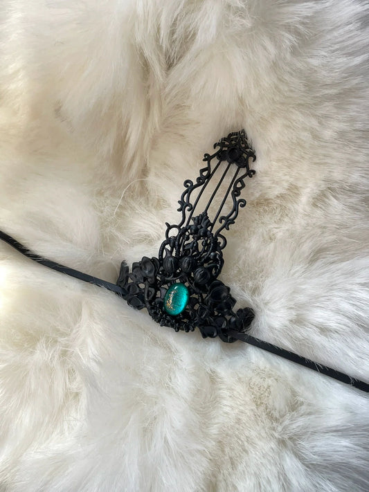 Night Shadow - Unisex Hanfu Hair Crown