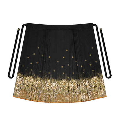 Ming Dynasty Modern Hanfu, Mamianqun, Golden Mirror 金花玉镜 (Preorder)