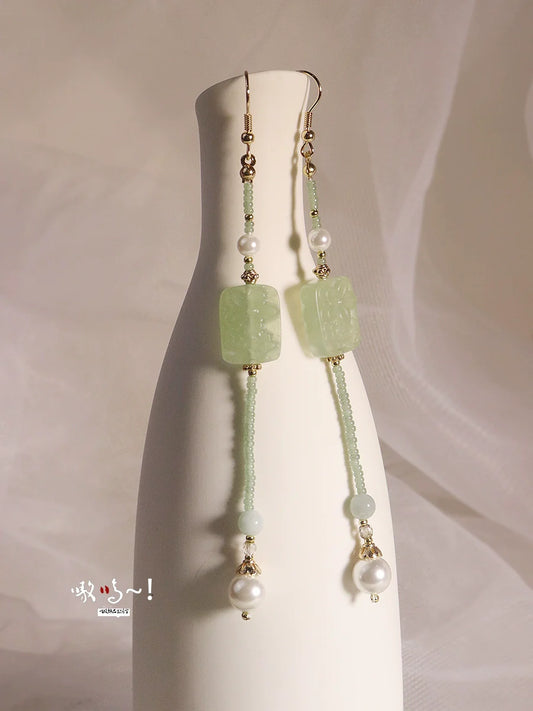 Ginger Pear Chinese Style Earrings