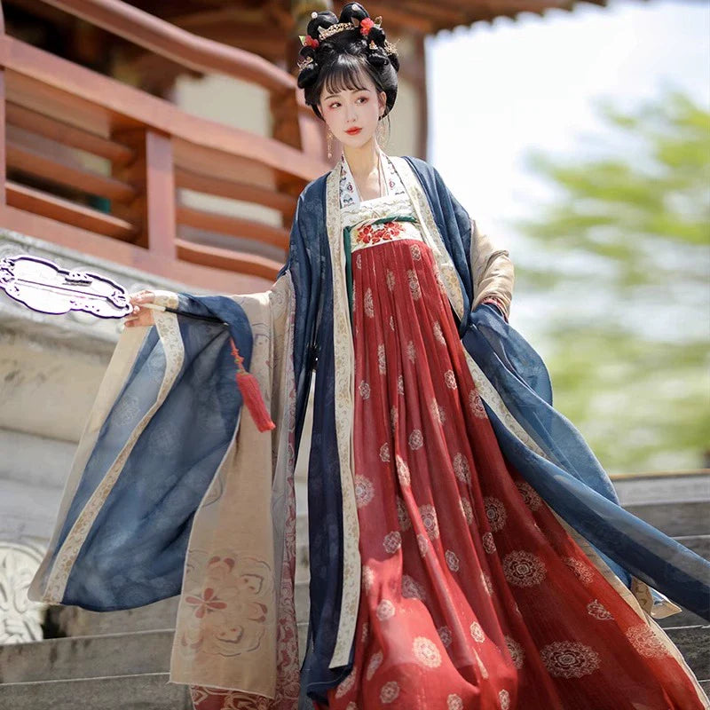 Fanhua 繁花 - Tang Dynasty Style Qixiong Ruqun