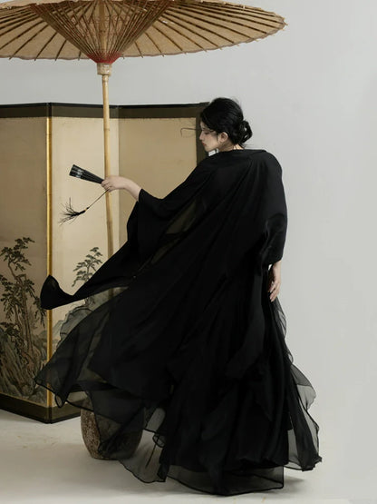 Black Kite - Song Dynasty New Chinese Style Hanfu Dress