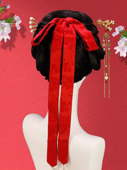 Beautiful and Dainty - Ming Dynasty Chinese Style Hair Wig for Hanfu