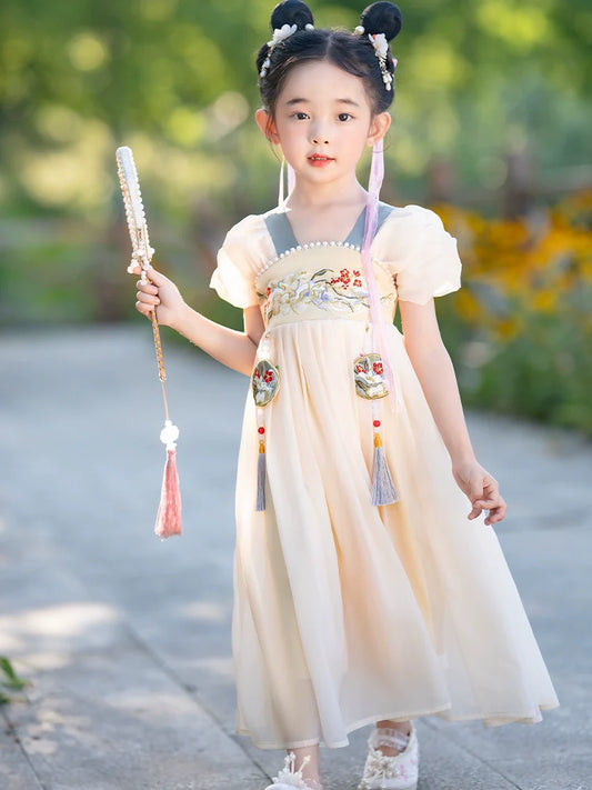 Lixia - Tang Dynasty Hanfu Dress, Fairy Costume for Girls