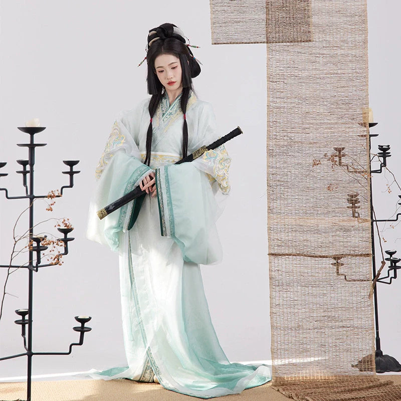 Imperial - Female Warring States and Han Dynasty Straight Hem Robe