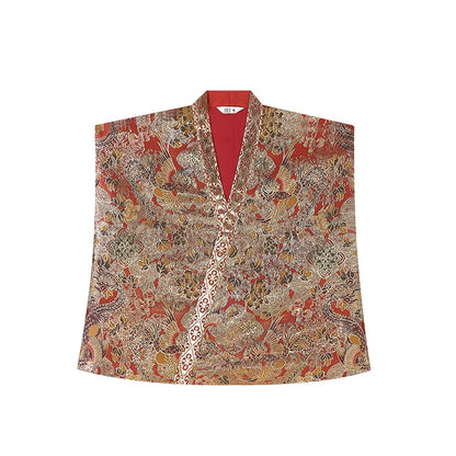 Tang Dynasty Hanfu, Qiyao Ruqun, Beizi, Thousands of Years 千秋万载 (Preorder)