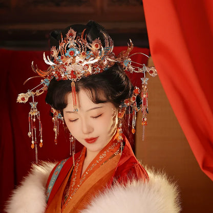 Chinese Wedding Hair Accessories: Flower Appearance