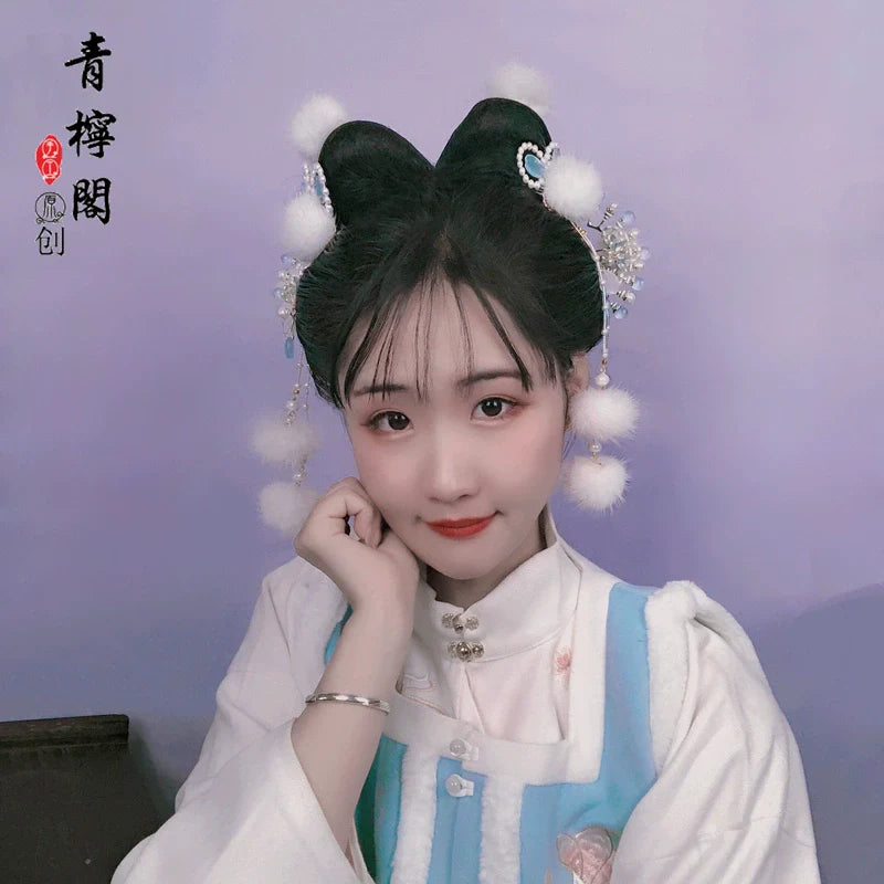 Hair Clips: Furball