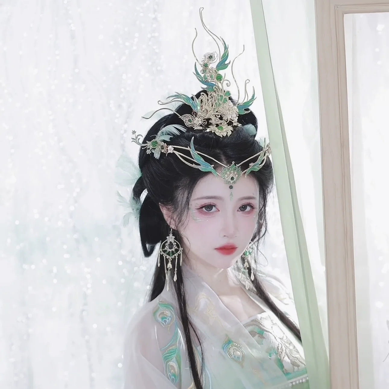 Hanfu Hair Accessories Set: Phantom Bird