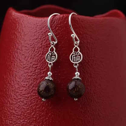 Literature Chinese Style Earrings