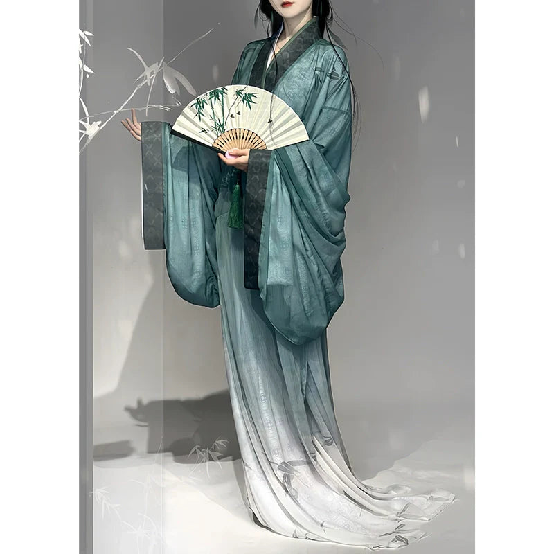 Bamboo - Warring States and Han Dynasty Straight Hem Robe