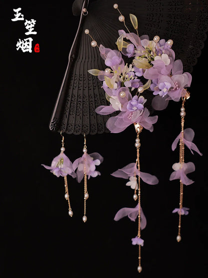 Hair Clips: Lilac