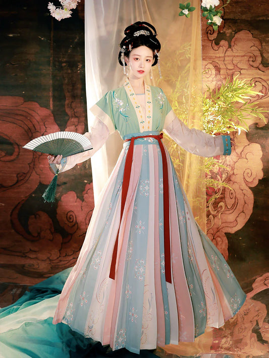 Fairy of Tang 仙唐 - Tang Dynasty Style Beizi Qiyao Ruqun