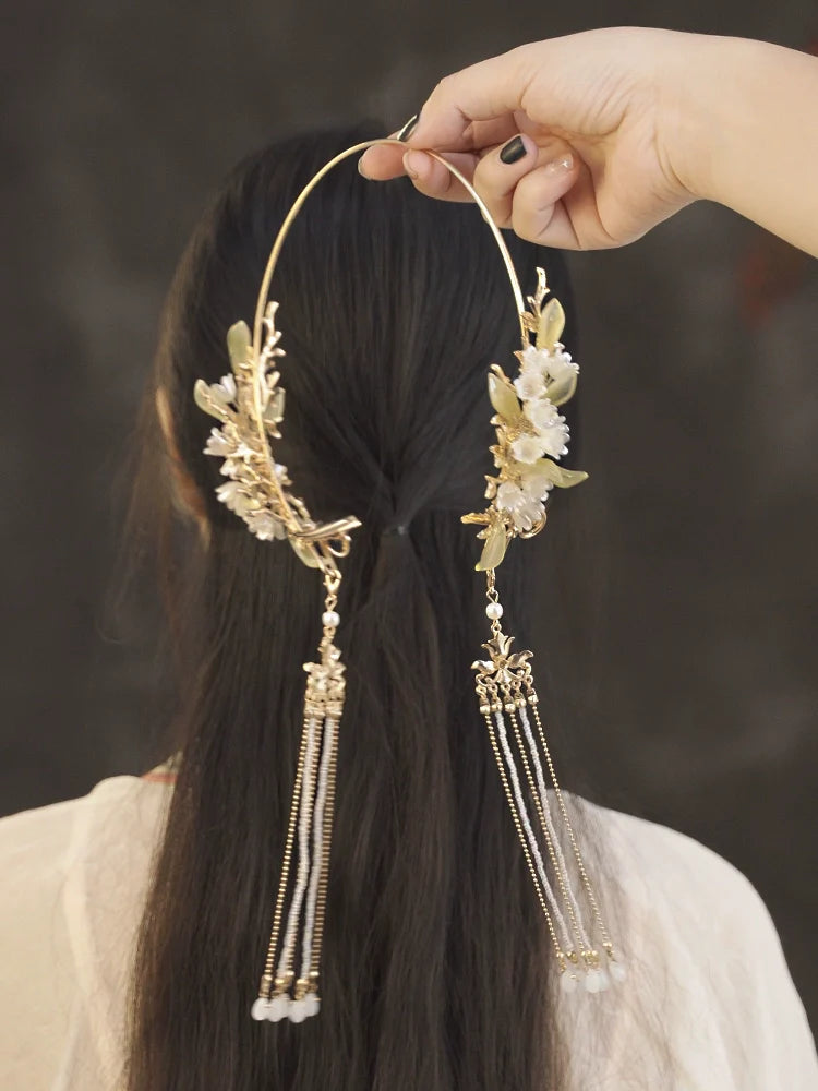 Flower Hair Band: Lily of the Valley