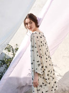 Butterfly Dream Nightgown with Slip Set
