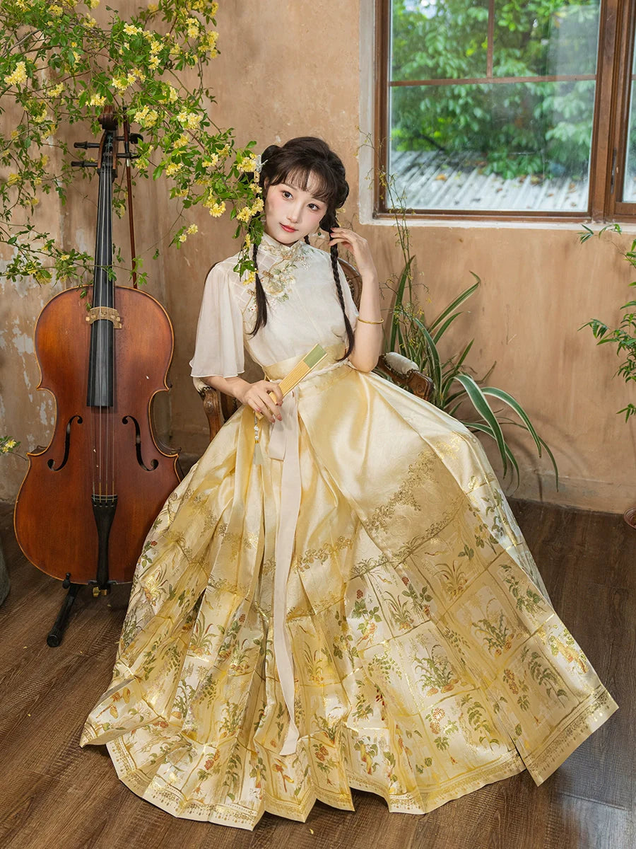 Ming Dynasty x Modern Hanfu: Botanical I 本草集 (Preorder)
