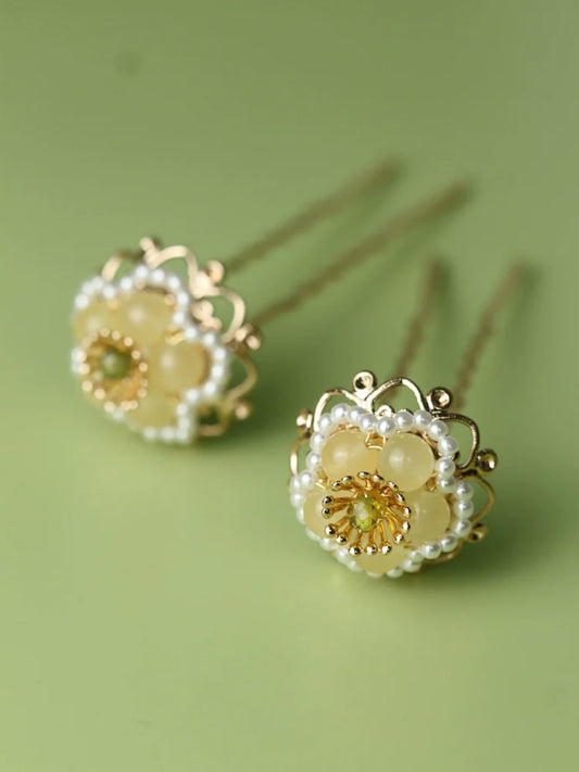 Hair Pins: Xinhe
