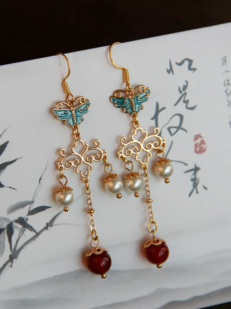 Chandelier Chinese Style Earrings