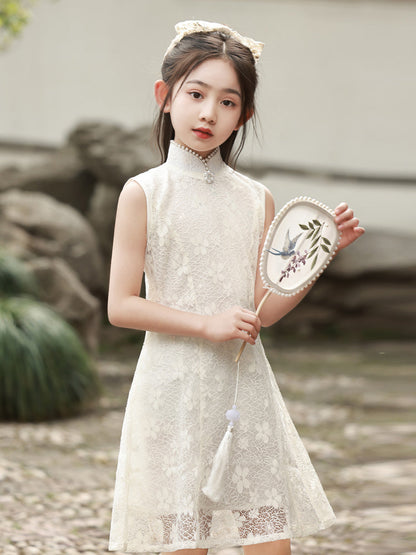 Clara - New Chinese Style Cheongsam for Girls