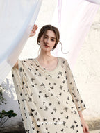 Butterfly Dream Nightgown with Slip Set