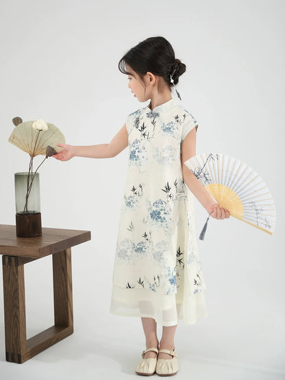 Ivara - New Chinese Style Cheongsam for Girls