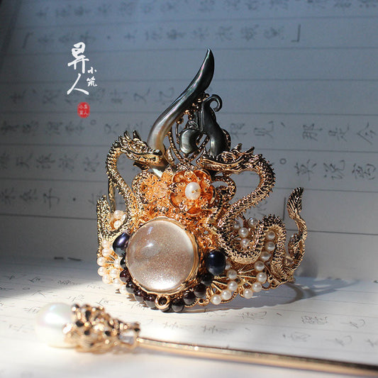 Dragon Prince - Unisex Hanfu Hair Crown