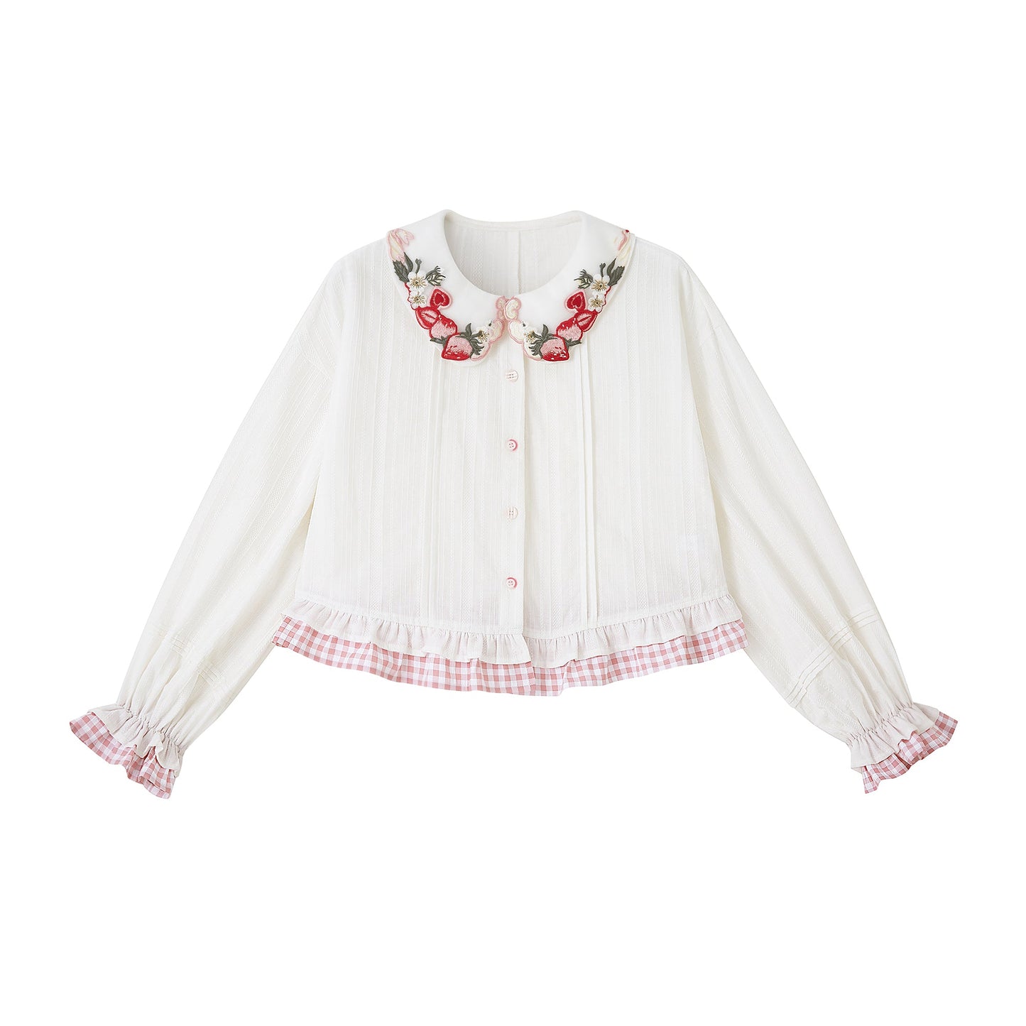 Strawberry Cake 草莓千层酥 - Ming Dynasty Modern Hanfu and Mamianqun (Preorder)