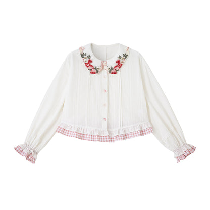 Strawberry Cake 草莓千层酥 - Ming Dynasty Modern Hanfu and Mamianqun (Preorder)