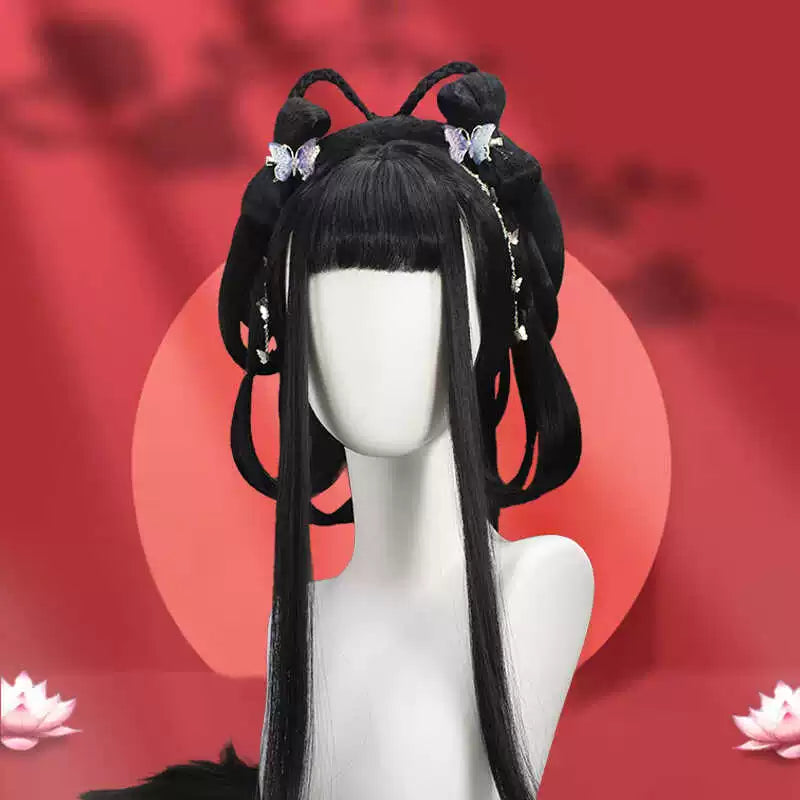 Cold Jade - Chinese Style Hair Wig for Hanfu