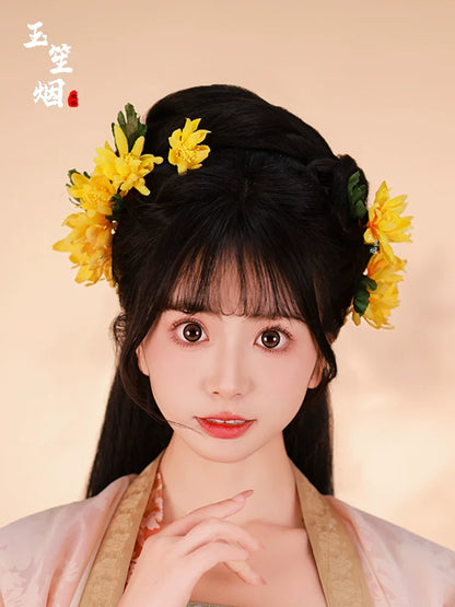 Hair Pins: Chrysanthemums