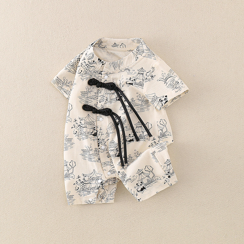 Panda Land - Chinese Style Baby Onesies